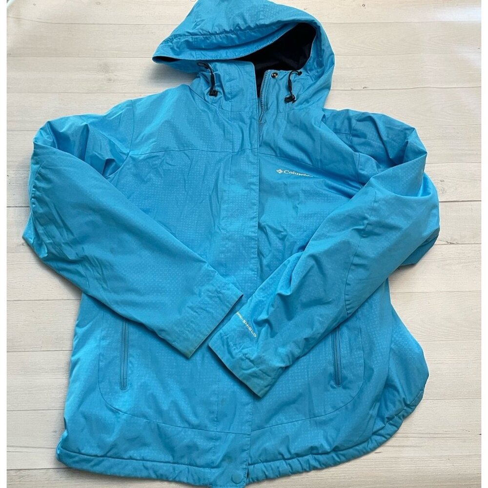 Columbia women’s blue winter jacket large